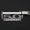 BLFE6 3D Metal Car Sticker Logo 5.0 COYOTE V8 Grille Front Badge Rear Trunk Emblem Decals For Ford Mustang GT Falcon Torino Fairlane