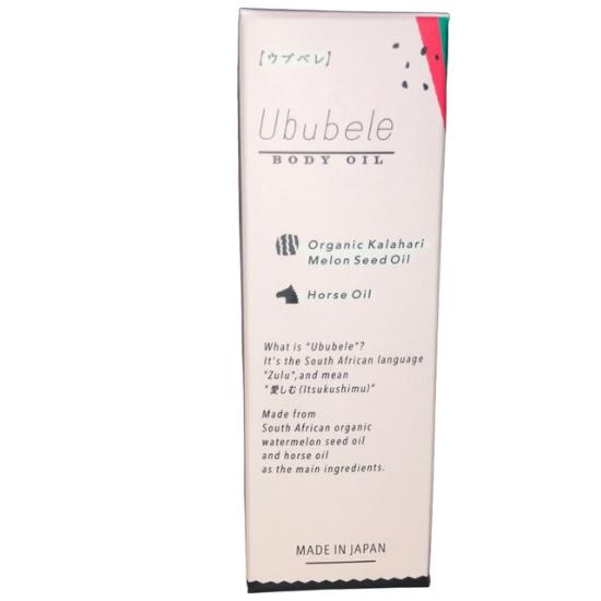 

Глубокое увлажнение от масла семян калахарской дыни и лошадиного жира – Масло для тела – Ububele BODY OIL | 30 мл