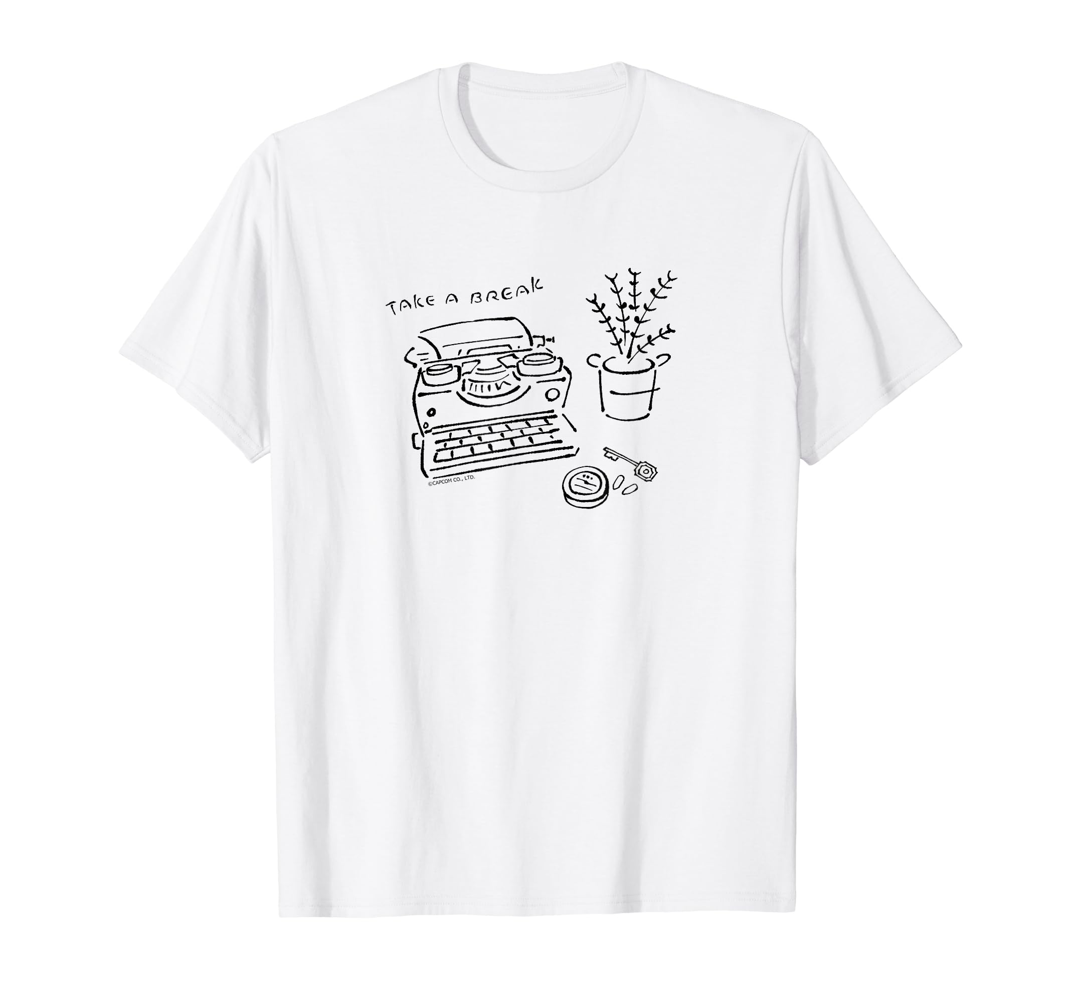 

BIOHAZARD Line Art (B) T-shirt