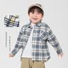 Boys' Long-Sleeved Shirts, Spring New Arrivals, Children's Clothing, Toddler Base Shirts, Baby Tops for Spring