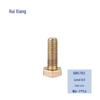 Grade 8.8 Hex Head Bolt, Yellow Zinc Plated