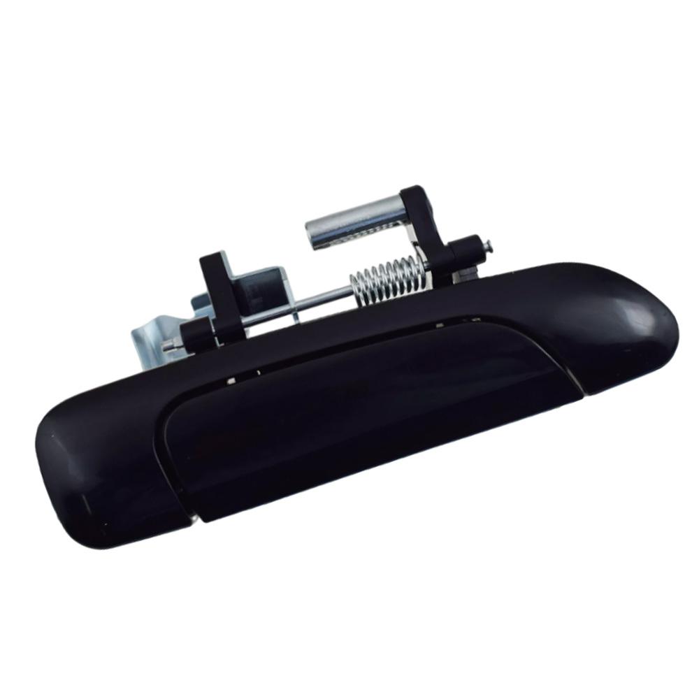Black Exterior Door Handle Front Rear Left Right for Honda Fit City Jazz 2002-2008 Civic Sedan Coupe 2001-2005 72180-SEL-T01