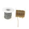 Kettenware 20 Meter/Rolle Edelstahl Kabelgliederketten 1,2/1,5 /2,0/2,5 mm für DIY Halsketten Schmuckherstellung Handwerk