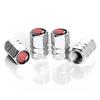 Aluminum Car Tire Valve Stem Caps Wheel Nipple Cover AirCover Tire Valve Cap Set for Cars SUVs Bike Trucks and Motorcycles Tools