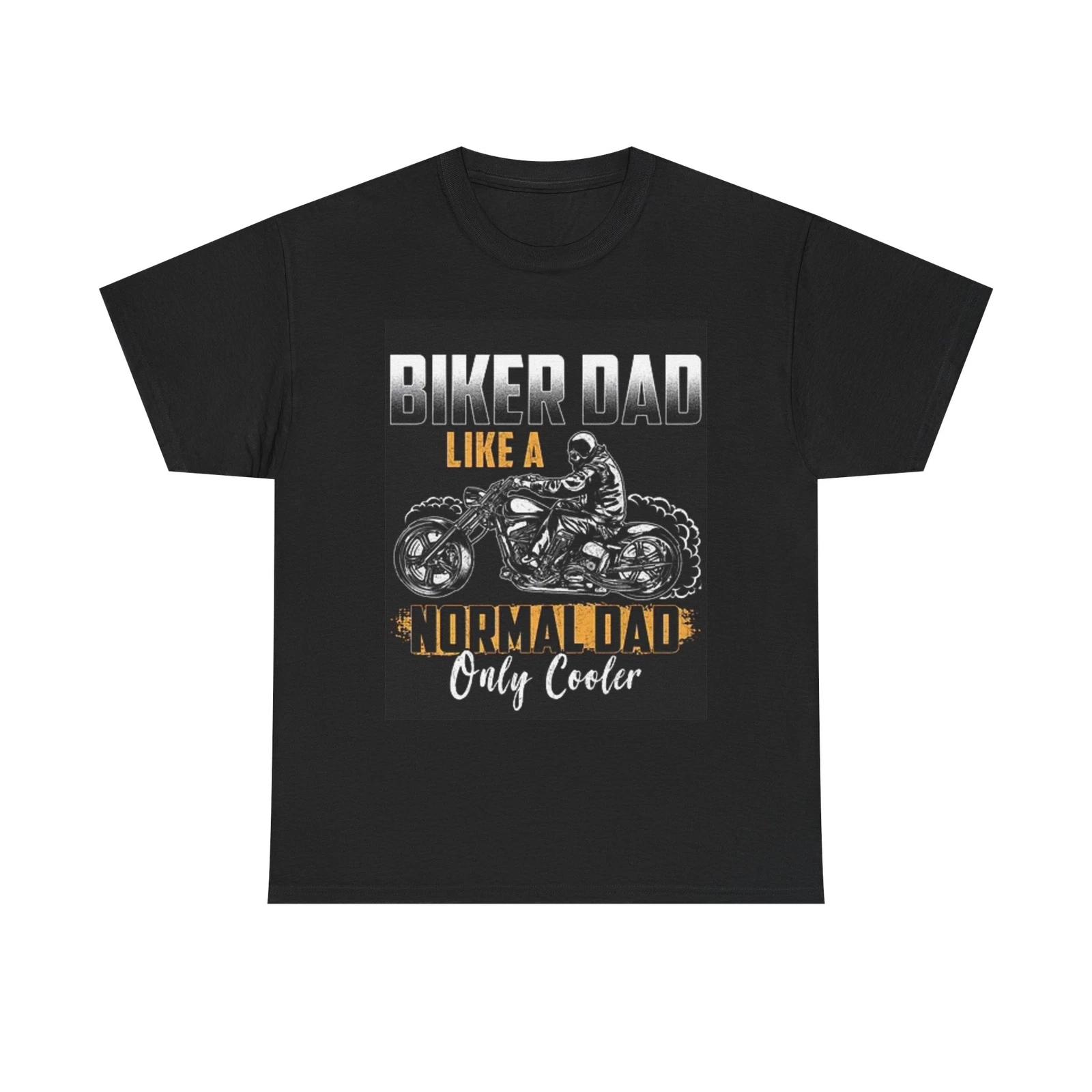 Men s and Women s T-shirts Biker Dad Graphic XXXL