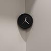 BEPAN Decorative Clock No Punching Inner and Outer Corners Living Room Simple Silent Wall Clock Sense of Technology Art Decoration