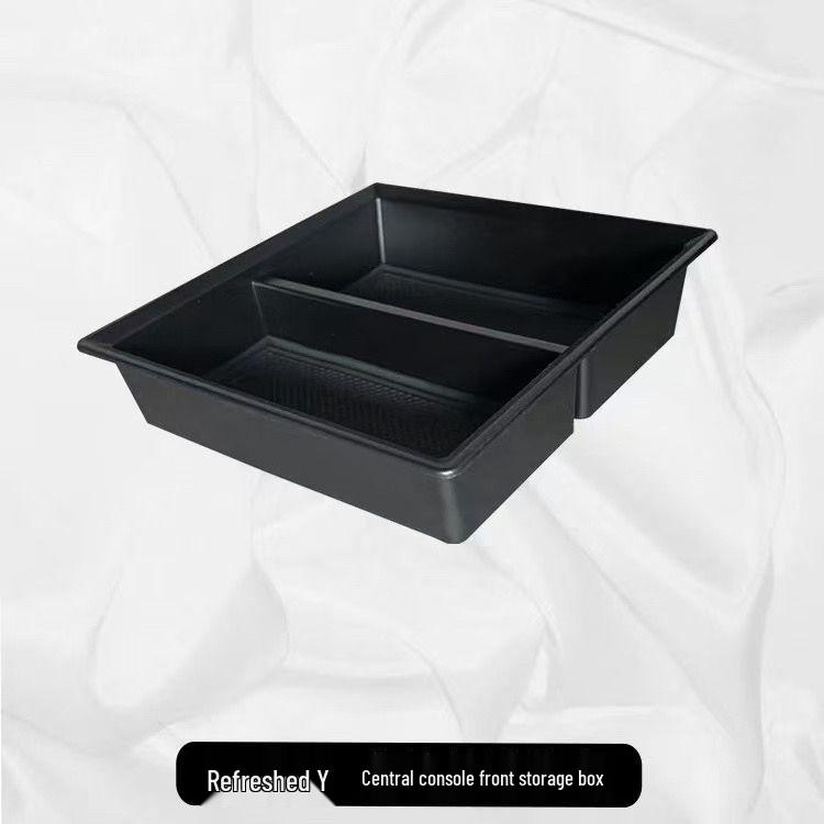 

Tesla Model 3/Y 2025 Center Console Push-Pull Armrest Storage Box.