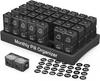 Månedlige pilleesker Reise Dispenser Oppbevaringsbeholder Fargerik Legemiddeldispenser Pakkebeholder 32 Rom Pilleboks Organizer 31 Dager