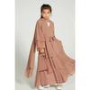 Yiduoduo Elegant Three-Layer Chiffon Children's Dress (No Headscarf) - Style 21462