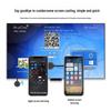 Wireless HDMI Mirroring Device for TV and Mobile - HD Projection, Vertical & Horizontal Screen, Upgraded Version, No Screen Cutting