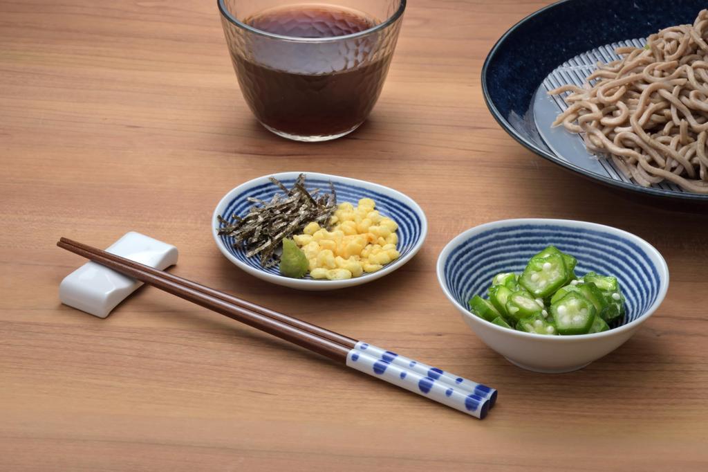 Saikaitoki Indigo Indigo Ball Deformed Small Plate Set (5 Designs)