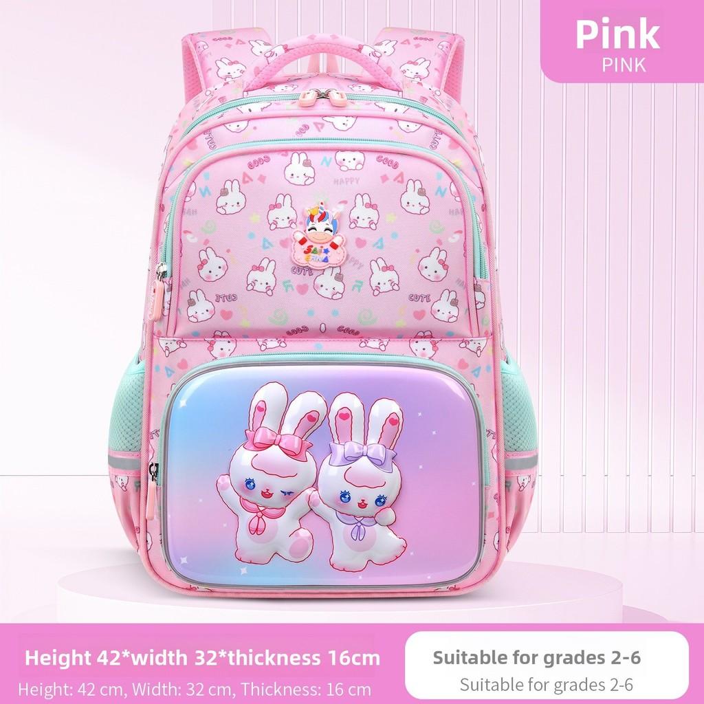 3d Kids Backpack With Breathable Waterproof Oxford Fabric For School Use