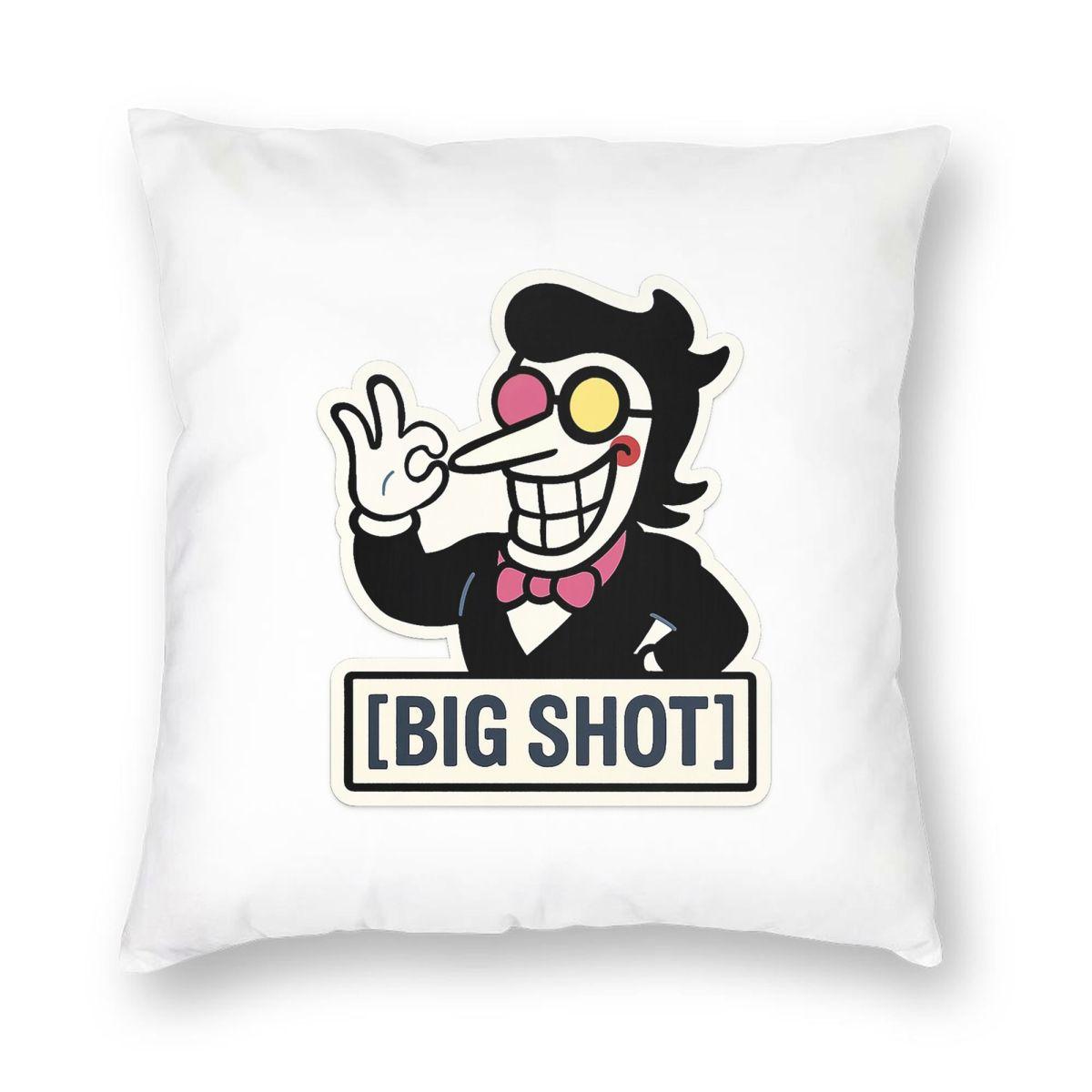 

Spamton Big Shot Kromer Krismas Deltarune Game Square Pillowcase Pillow Cover Cushion Throw Pillow for Home Sofa Living Room 12x12Inch