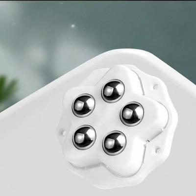 4 Pezzi/set Implementazione Mobile di Puleggia per Mobili Tipo Incollabile Ruota Girevole Universale Può Essere Incollata Ruota Universale Tavolino Mobili Senza Foratura