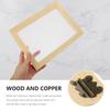 Wooden Mould Papermaking Craft Deckle Printing Toys Paper Making Frame Screen Diy Handmade Kit Kids Mold Tools For Frames Make
