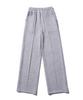 Sseochi410 Knit Pintuck Pants White Gray