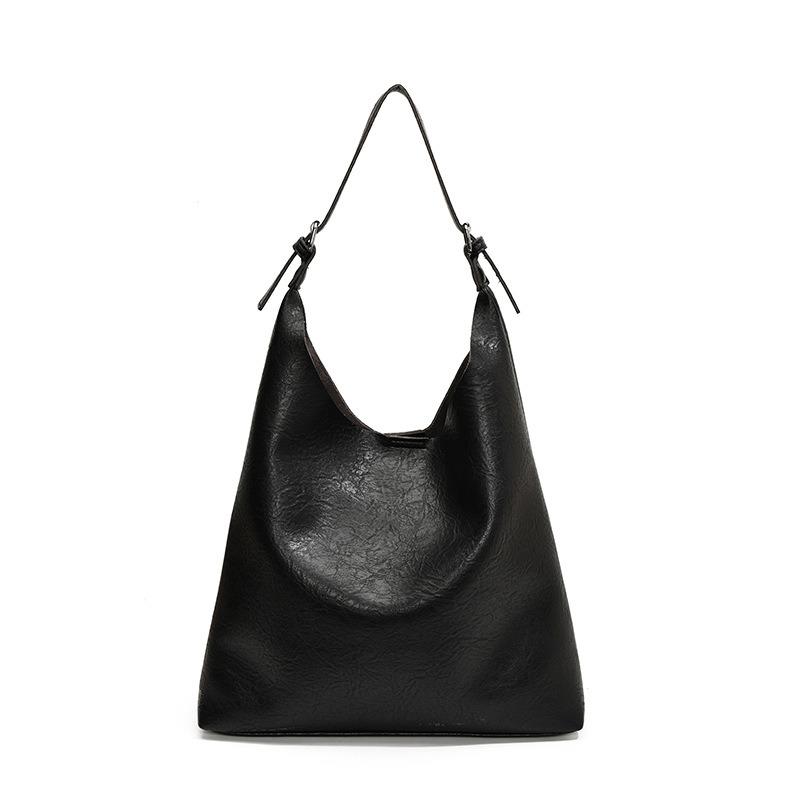 Autumn and Winter Fashion Lazy Style Commuter Tote Bag Simple Large Capacity Women's Bag Shoulder Bag Underarm Bag