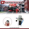 X Autohaux Electric Fuel Pump Assembly for Suzuki GSXR600 GSXR750 2006 2007 Fuel Filter Pump Module with Inlet Strainer