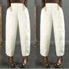 Ultra-lightweight Down Pants Women's High-end Loose Outer Wear Winter Thickened High-waist Straight Cotton Pants