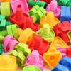 20/10PCS Screwing Construction Blocks Creative Mosaic Puzzle Playthings designed for Children Plastic Insert Nut Bolts Shape Boys Instructive Toy