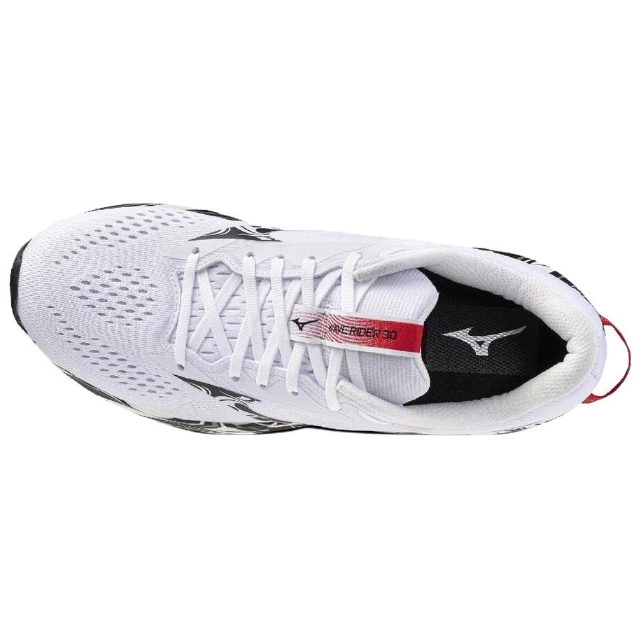 Mizuno Wave Rider 30 Comfortable Running Shoes Unisex Sneakers White J1GU262381