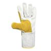 1 Pair Long Welding Gloves Soft Leather Electric Welder Labor Protection Site Durable Thick Industrial Protective Equipment