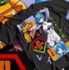 Neon Genesis Evangelion T-Shirt Eva Anime Cotton T-Shirt Printed Top Men's and Women's Streetwear