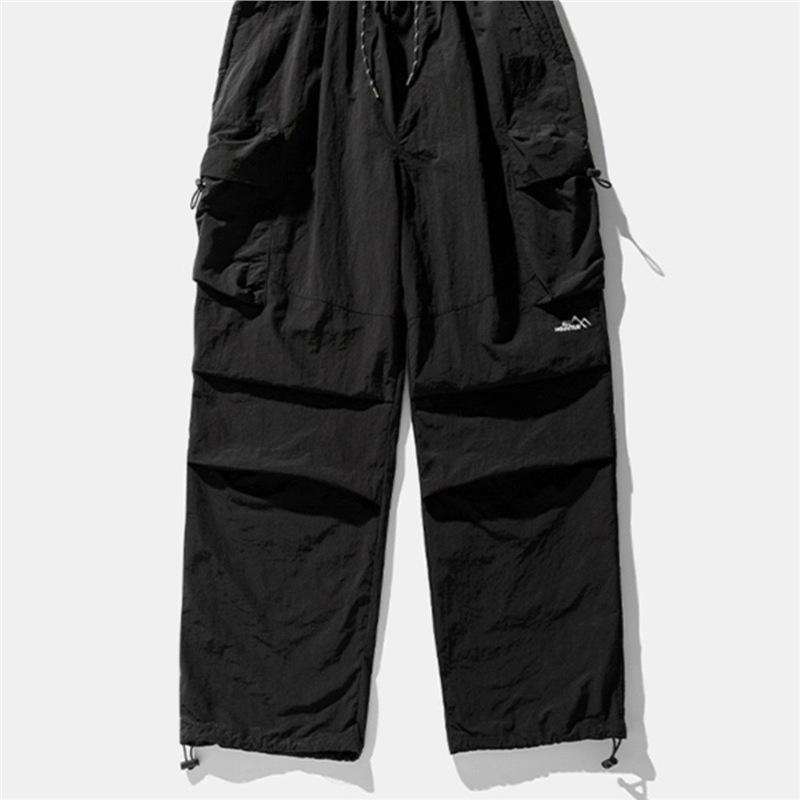 Vintage Baggy Hiking Cargo Pants Men Waterproof Casual Sport Jogging Sping Summer Parachute Pants Outdoor Wide Leg Trousers