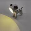 Adorable Mini Desk Lamp Puppy Night Light for Bedroom & Dorm