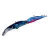 Large Simulation Squid Fishing Lure Bait with Treble Hook Realistic Looking Bright Color Octopus Skirt Hard Bait Fishing Supplies