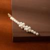 Pearl Word Clip Women'S Temperament Bangs Forehead Broken Hair Edge Clip High Sense Simple Bb Clip