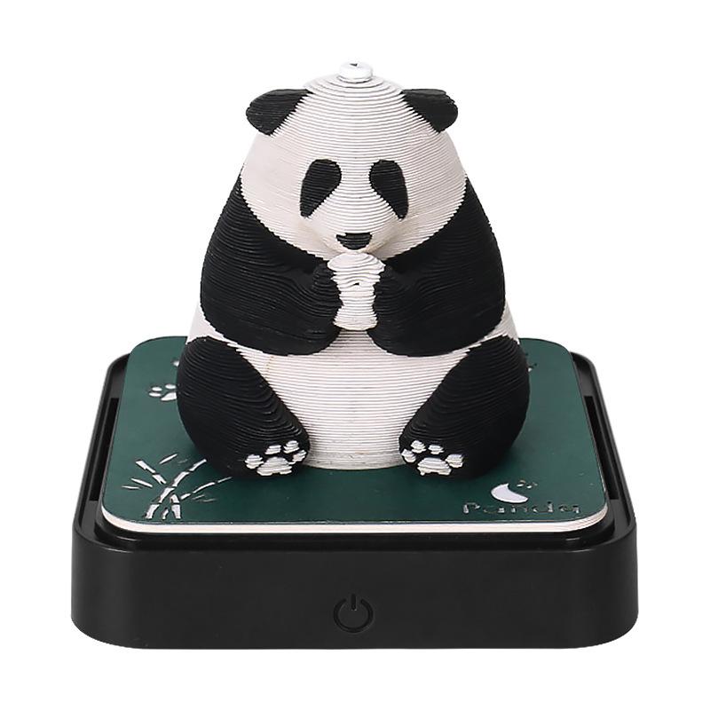 3D Stereoscopic Sticky Note Sculpture 2026 Calendar: Creative Tear-off Convenience Pad and Desktop Ornament