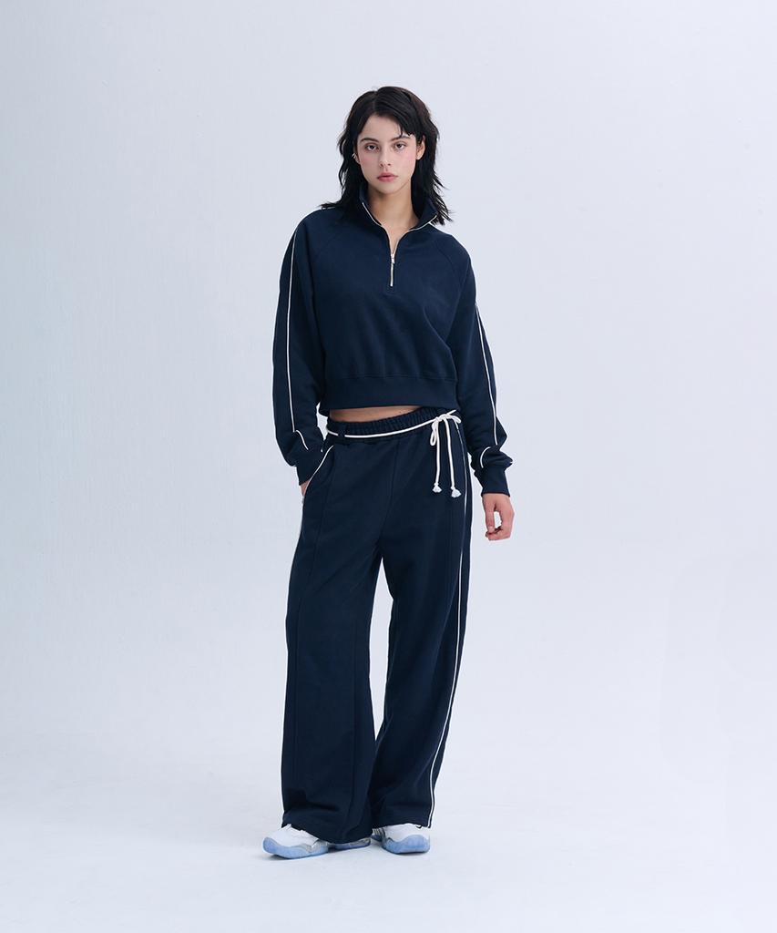 NINEZ Piping String Sweatpants (2 Colors)