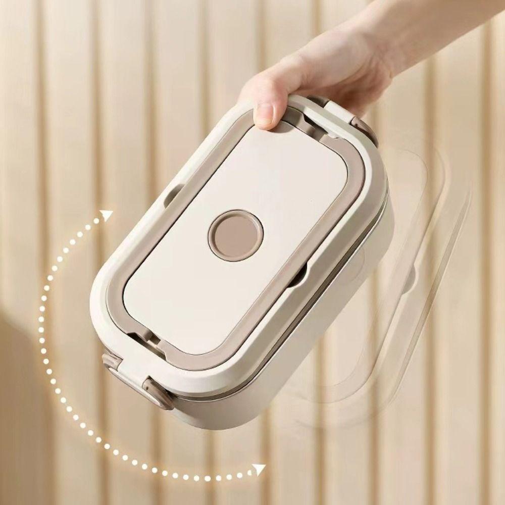 Stackable Lunch Box Leakproof Food Container Insulation Stainless Steel Food Box  Travel
