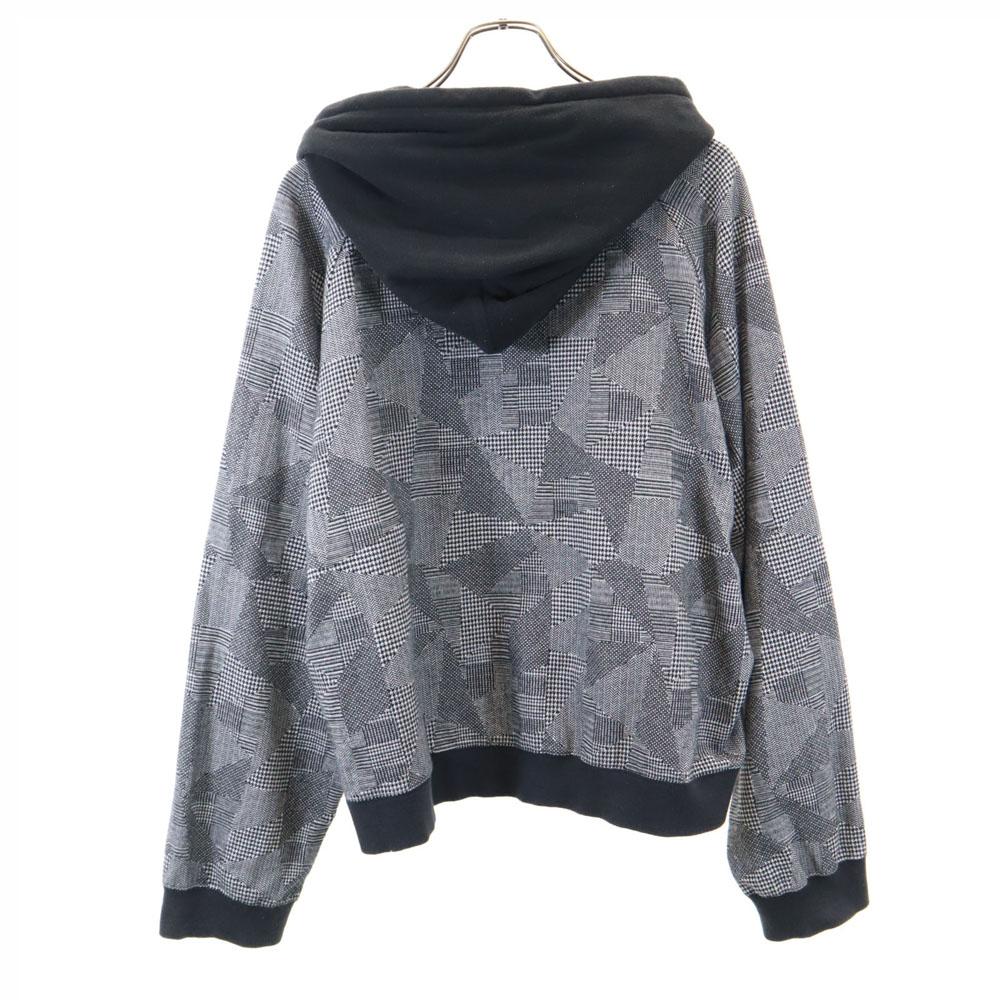 Anseason Made In Japan Anrealage Patchwork Pattern Long Sleeve Fleece Switching Parker Women Used