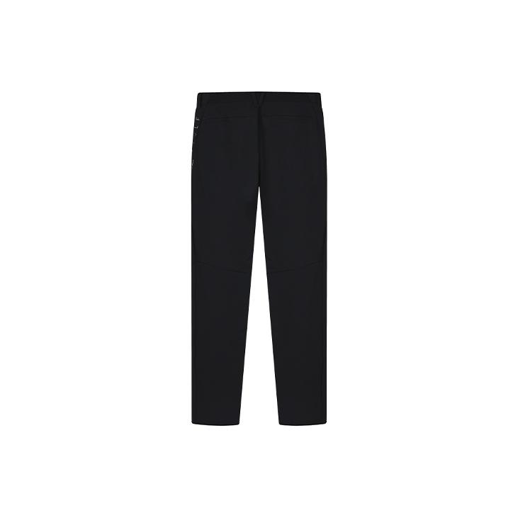 New FILA Athletics Sports Pants Men's Pitch Black A11M135809F-BK