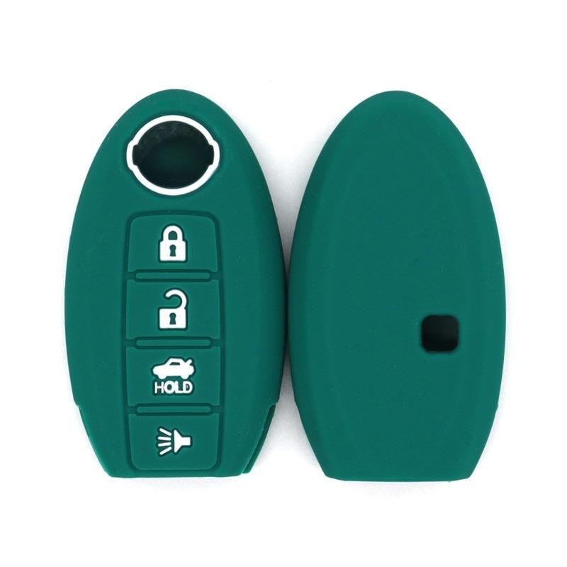 Suitable for Nissan Qashqai, Jinke Sylphy, Teana Sylphy smart 4-button silicone soft key bag
