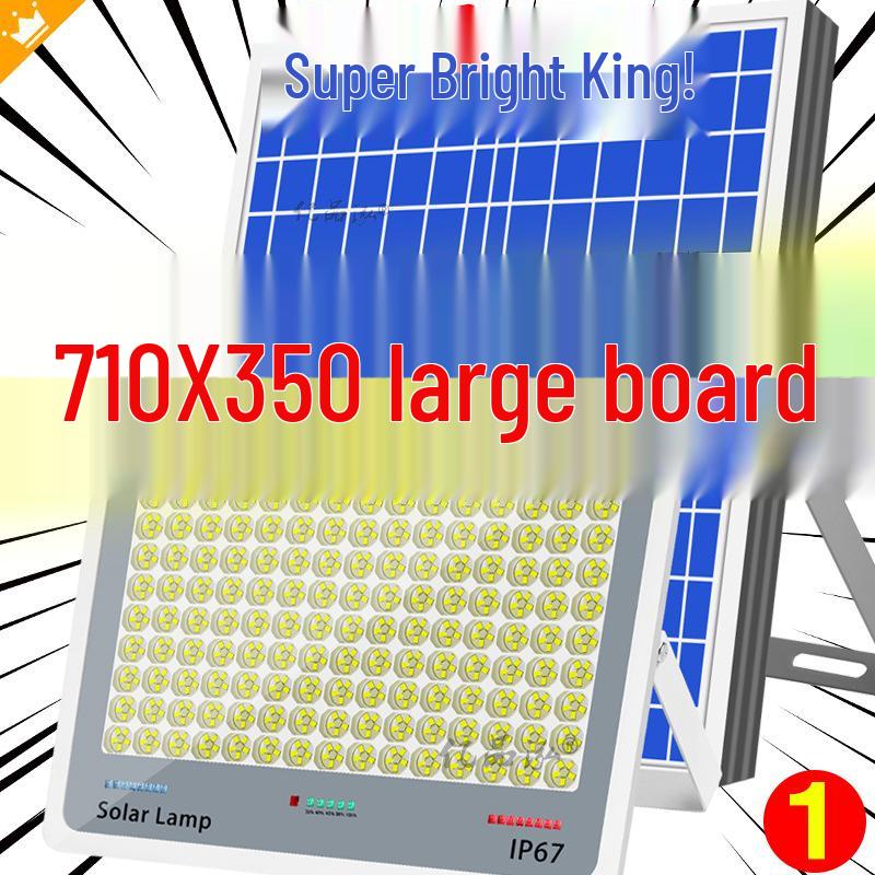 2024 Model: High-Power Solar Courtyard & Indoor Light - Super Bright, One-to-Two Street Light