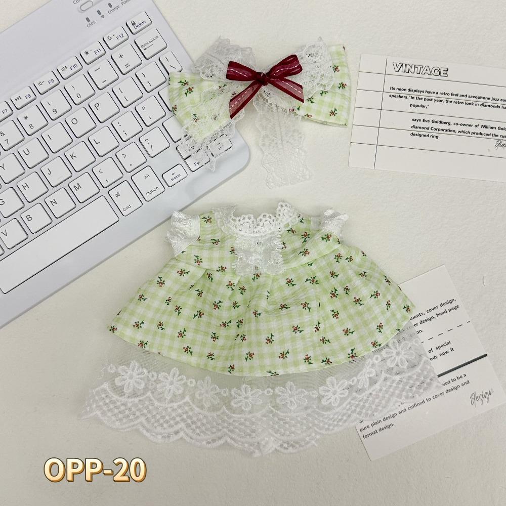 Dress 20cm Cotton Doll's Clothes Toy Accessories Cotton Doll Lolita Outfit Dress  Children Gift