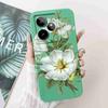 For Realme GT 7 5G 6.78" Case RMX5061 Cartoon Panda New Flower Collection Soft Silicon Cover For Oppo Realme GT7 5G Phone Shell