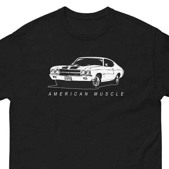 1970 Chevelle Shirt, Mens American Muscle Car Enthusiast T-Shirt Unisex T-Shirt XL
