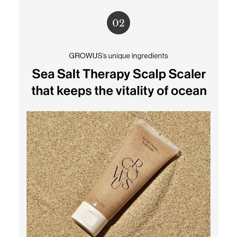 GROWUS - Sea Salt Therapy Scalp Scaler Jumbo