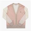 MaiSon KitSune Mw00505kt1036 P628 Baby Fox Patch Bicolor V Neck Women S Cardigan