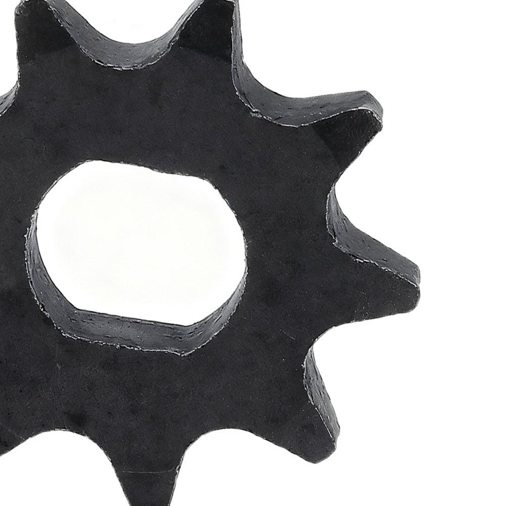 Iron Chain Sprocket 10×8.5mm Inner Diameter Metal Sprocket Durable Motor Sprocket Mini Motorcycle