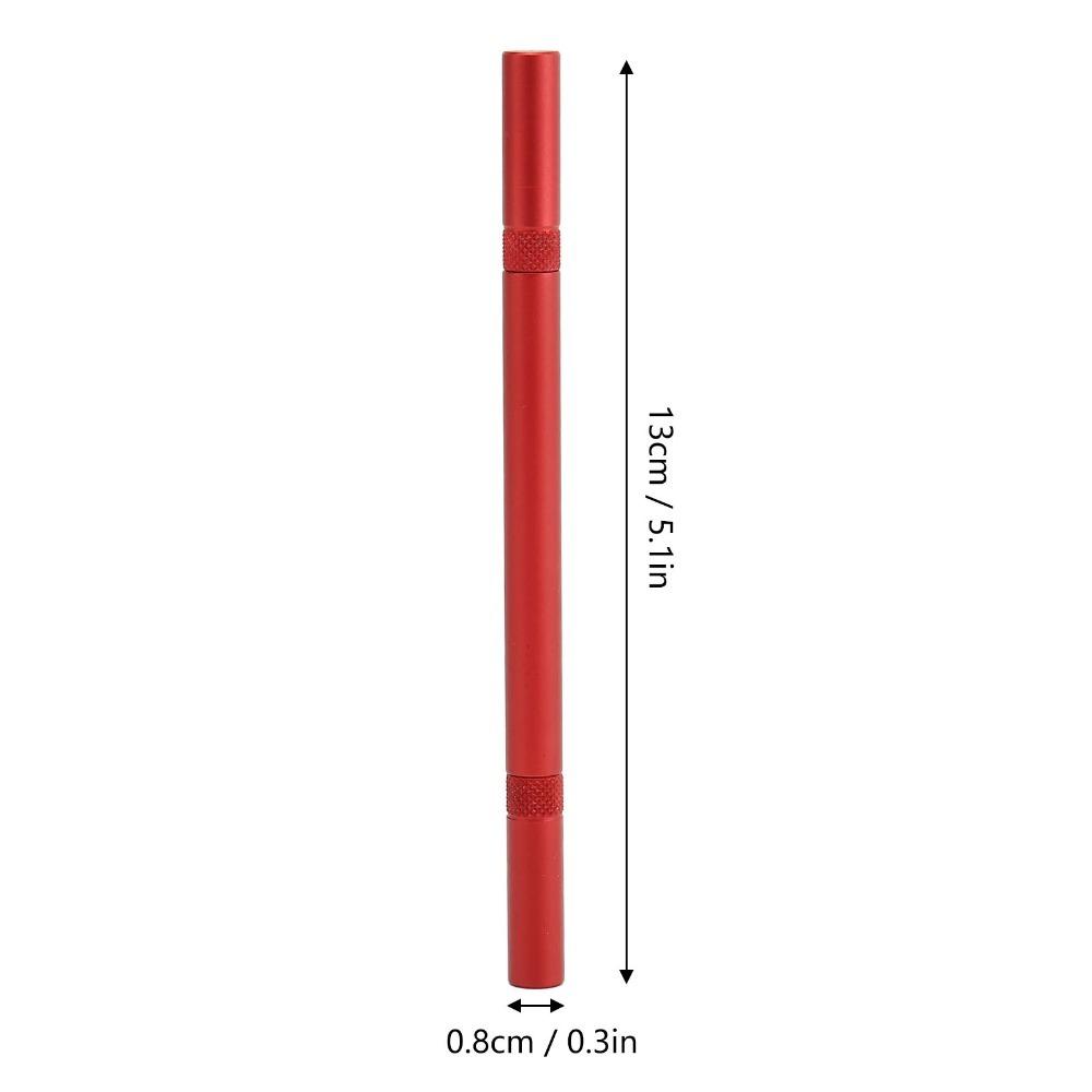 Double Ended Spring Bar Tool Cylindrical Red Strap Remover Pen Shaped Aluminum Watch Disassembly Tool Watch Modification