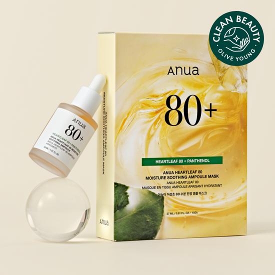 Anua Eoseongcho 80 Moisture Soothing Ampoule Mask (10 sheets)