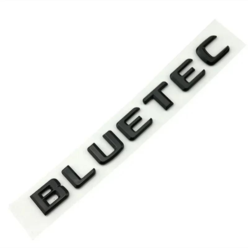fzpxb5 2025 Hot Car Body Side Badge Tail Trunk Emblem Sticker for Mercedes Benz BLUETEC Logo W213 W212 W204 W205 W176 W164 CLK G63 GLA