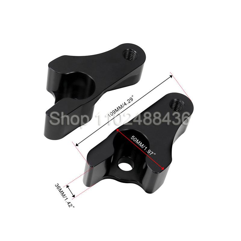 Motorcycle 2 Inch Shock Absorber Rear Suspension Bracket Lowering Link Kit For Harley Davidson Touring Models 2002-2023