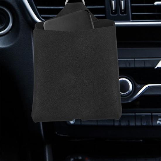 2 Pcs Car Air Vent Outlet Organizer Storage Bag Mobile Wallet Mounted