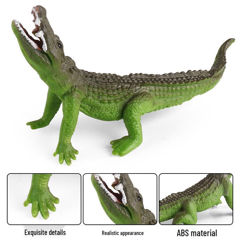 Children's Realistic Nile Crocodile Model - Educational Wild Boar Crocodile Toy
